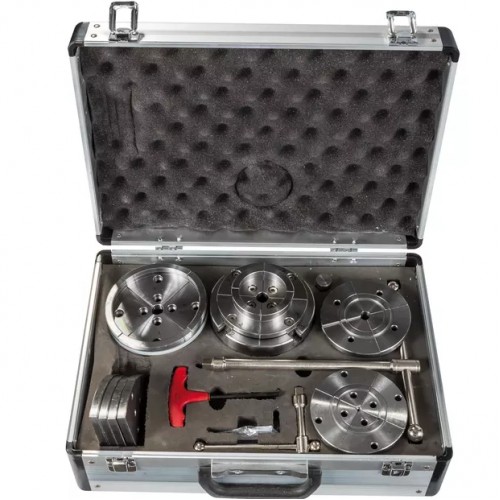 Токарний патрон 4-х кулачковий JET по дереву CK-4.5Z/S1 114 мм (набір)